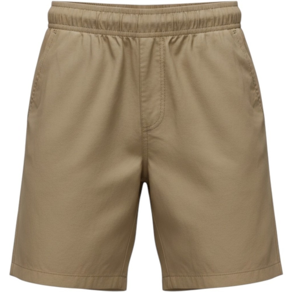 Boys Casual/Uniform Khaki Brown Pull On Shorts Elastic Waist Size Medium 8